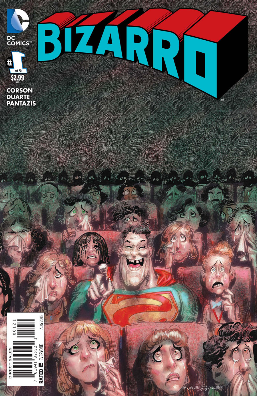 Bizarro #1 Cover B Incentive Kyle Baker Variant Cover