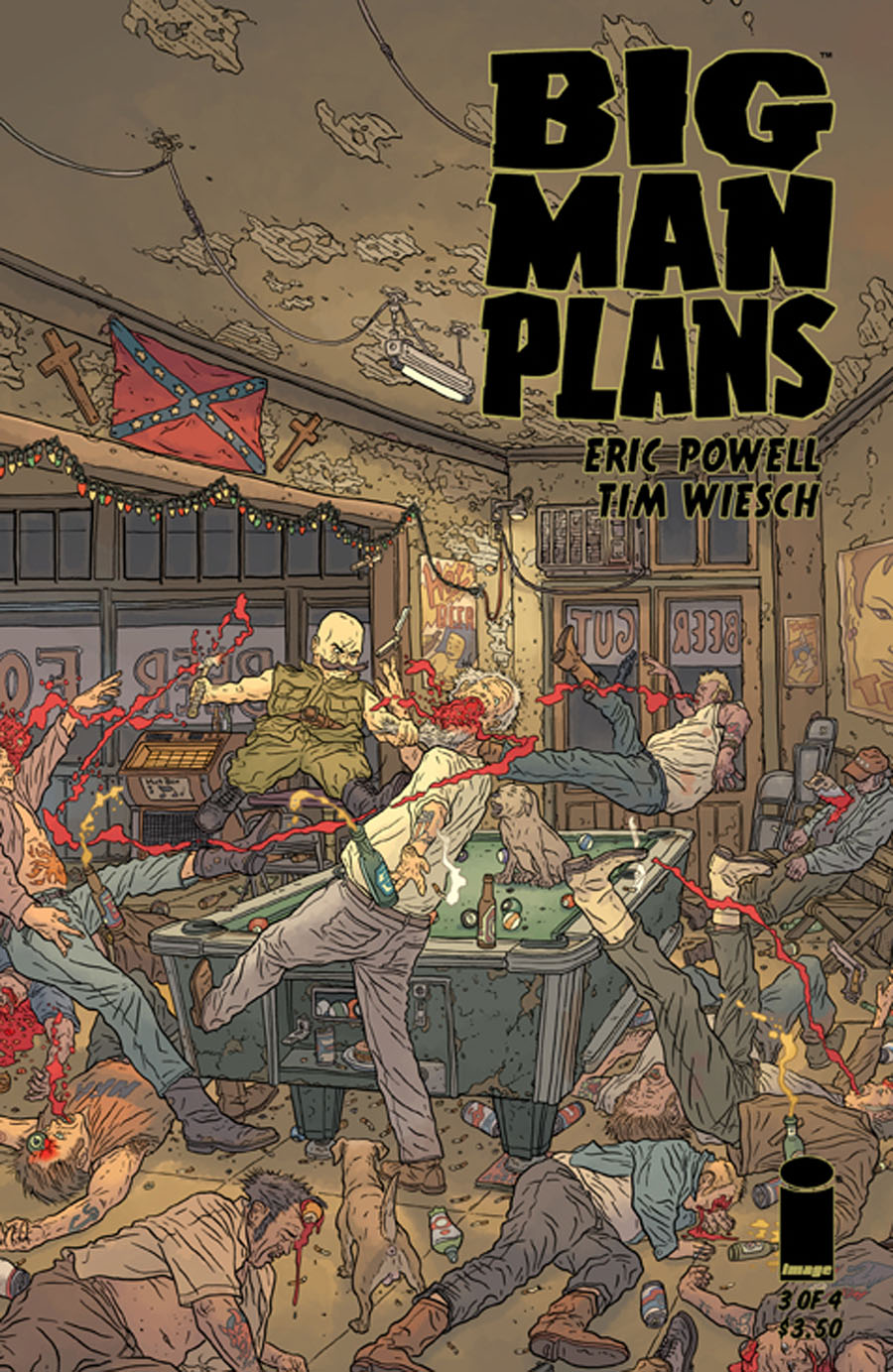 Big Man Plans #3 Cover B Incentive Geof Darrow Variant Cover