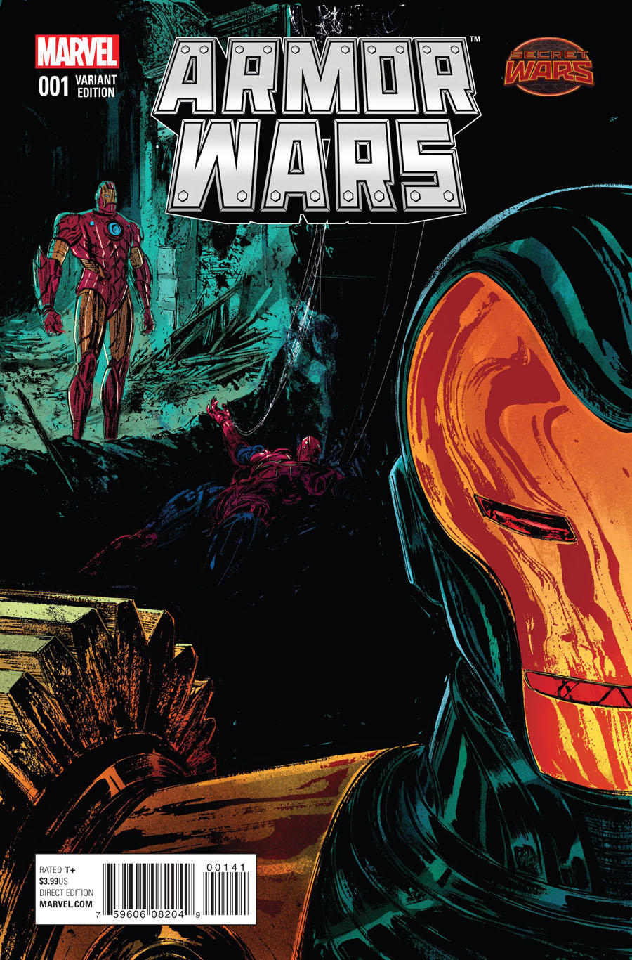 Armor Wars #1 Cover H Incentive Vanessa Del Rey Variant Cover (Secret Wars Warzones Tie-In)