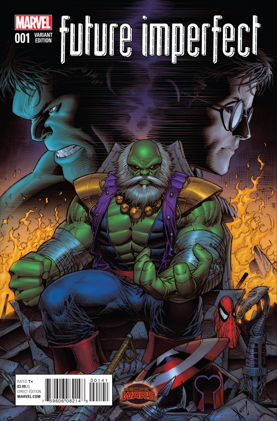 Future Imperfect #1 Cover D Incentive Dale Keown Variant Cover (Secret Wars Warzones Tie-In)