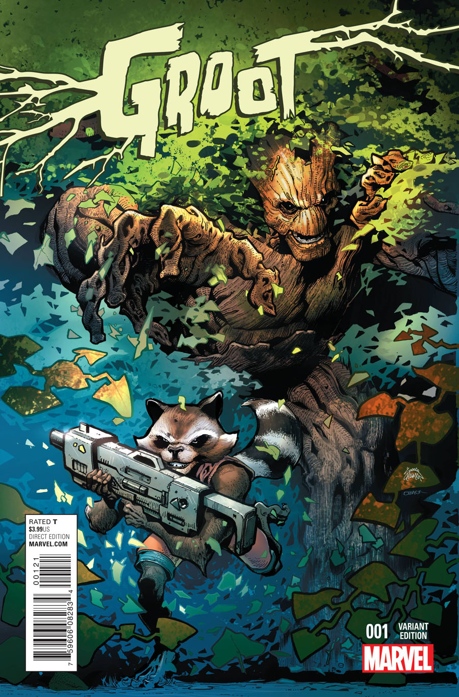 Groot #1 Cover C Incentive Ryan Stegman Variant Cover