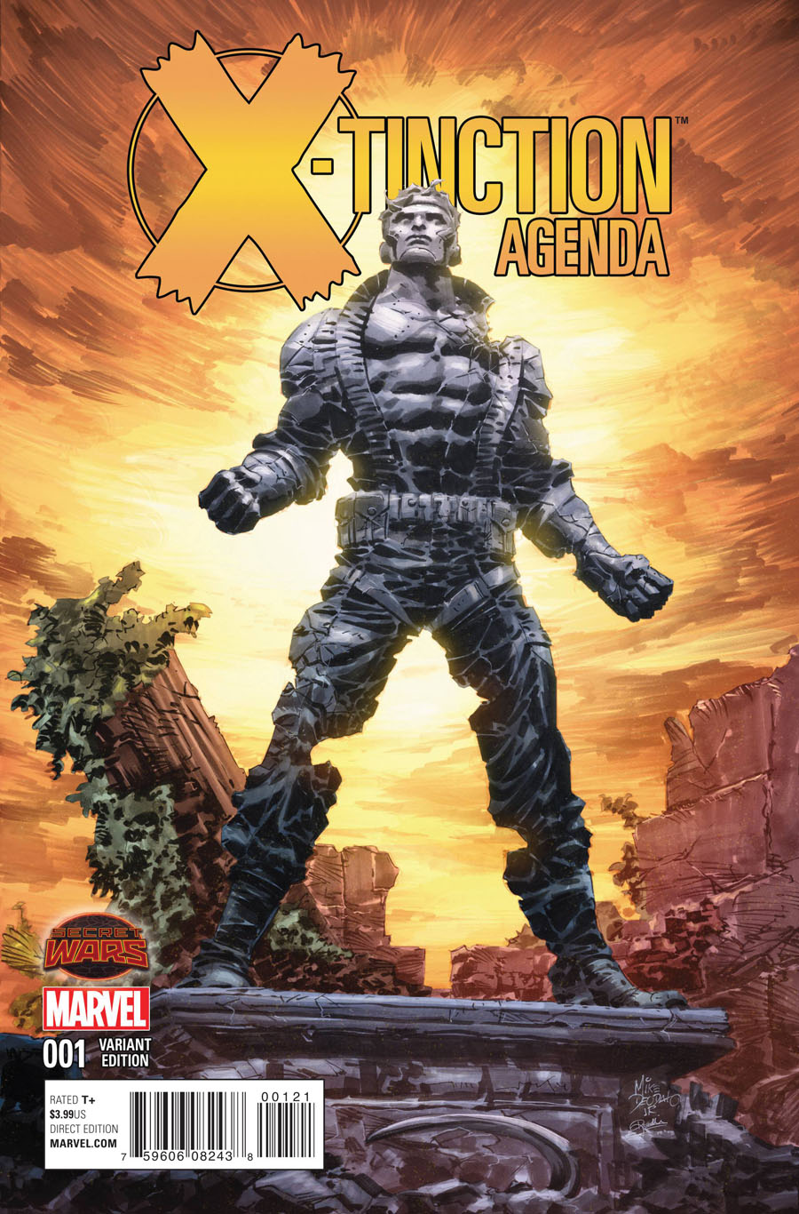 X-Tinction Agenda #1 Cover C Incentive Mike Deodato Jr Variant Cover (Secret Wars Warzones Tie-In)
