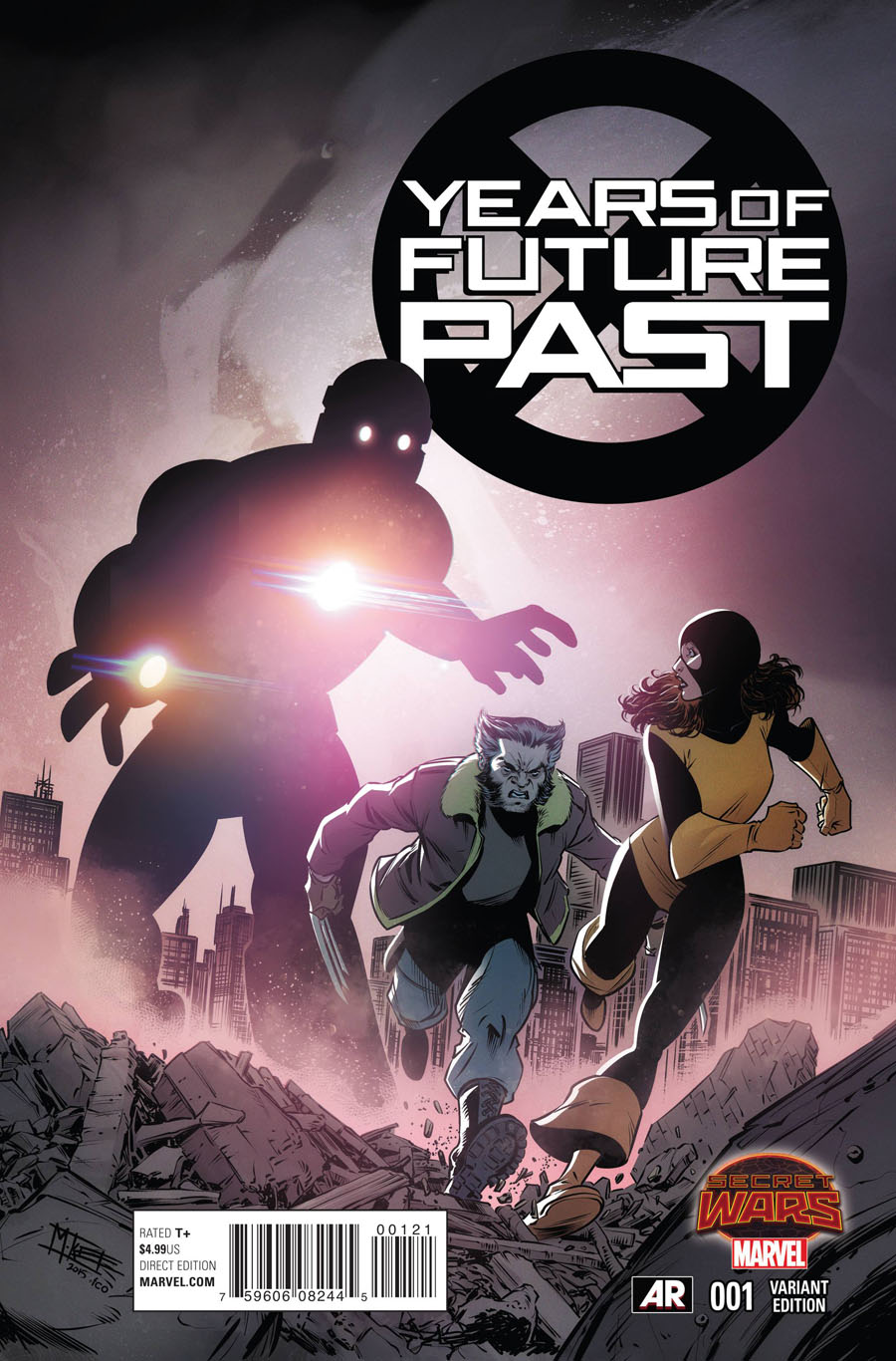 Years Of Future Past #1 Cover D Incentive Mike Norton Variant Cover (Secret Wars Warzones Tie-In)