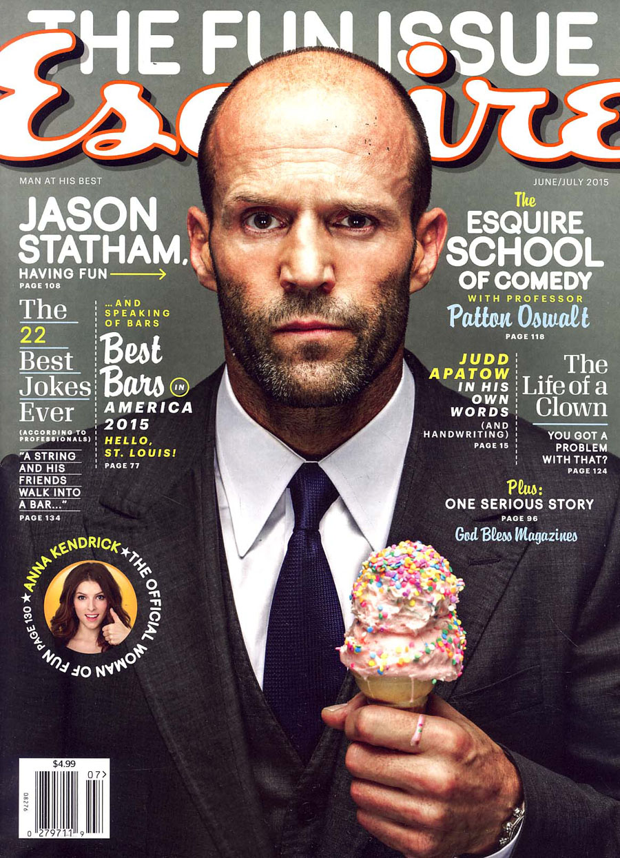Esquire Vol 163 # 6 / 7 Jun / Jul 2015