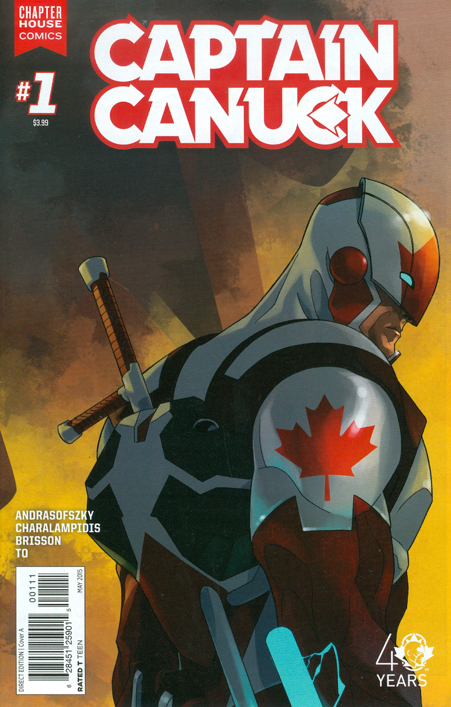 Captain Canuck Vol 2 #1 Cover A Regular Captain Canuck & Kebec Cover