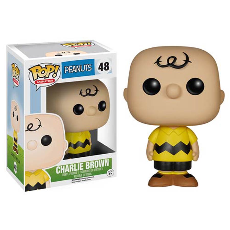 POP Animation 48 Peanuts Charlie Brown Vinyl Figure