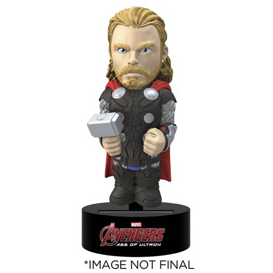 Avengers Age Of Ultron Thor Solar Powered Body Knocker