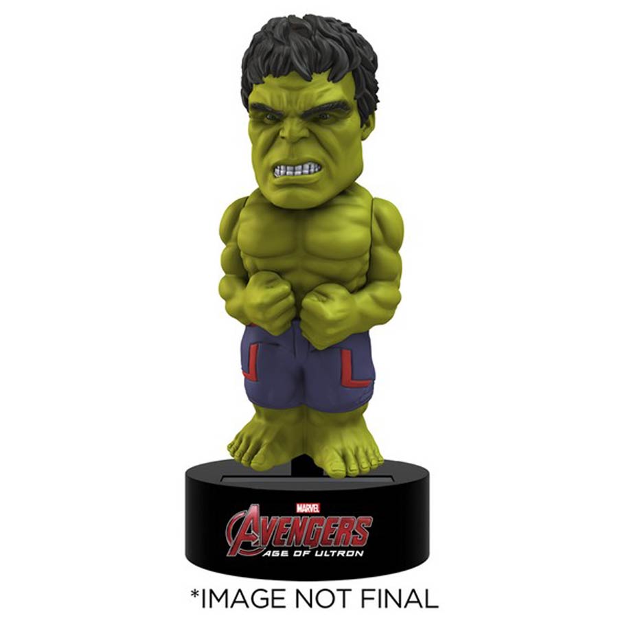 Avengers Age Of Ultron Hulk Solar Powered Body Knocker