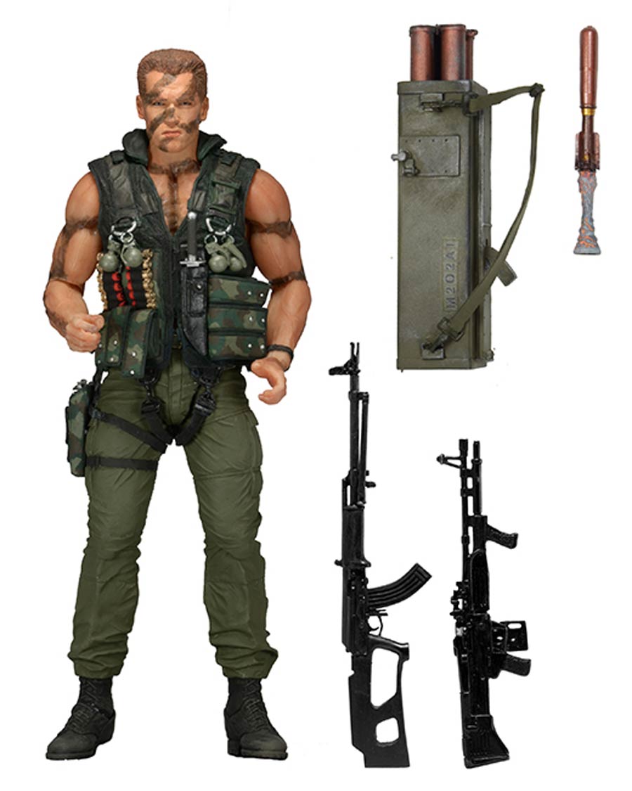 Commando 30th Anniversary Ultimate John Matrix 7-Inch Action Figure