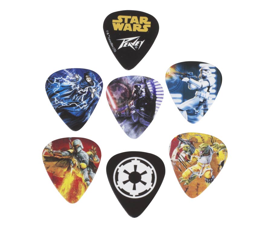 Star Wars Guitar Pick 12-Pack - Dark Side