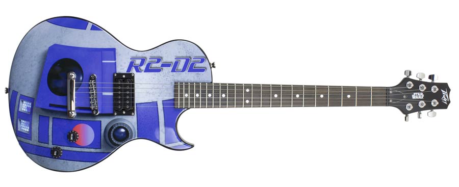 Star Wars Single-Cut Electric Guitar - R2-D2