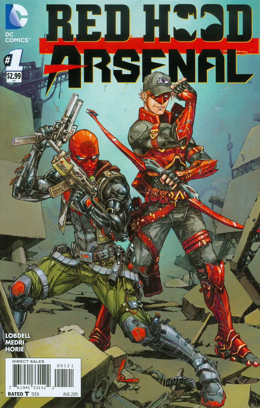Red Hood Arsenal #1 Cover B Incentive Kenneth Rocafort Variant Cover