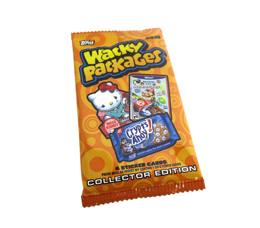 Topps 2015 Wacky Packages Trading Cards Collectors Pack