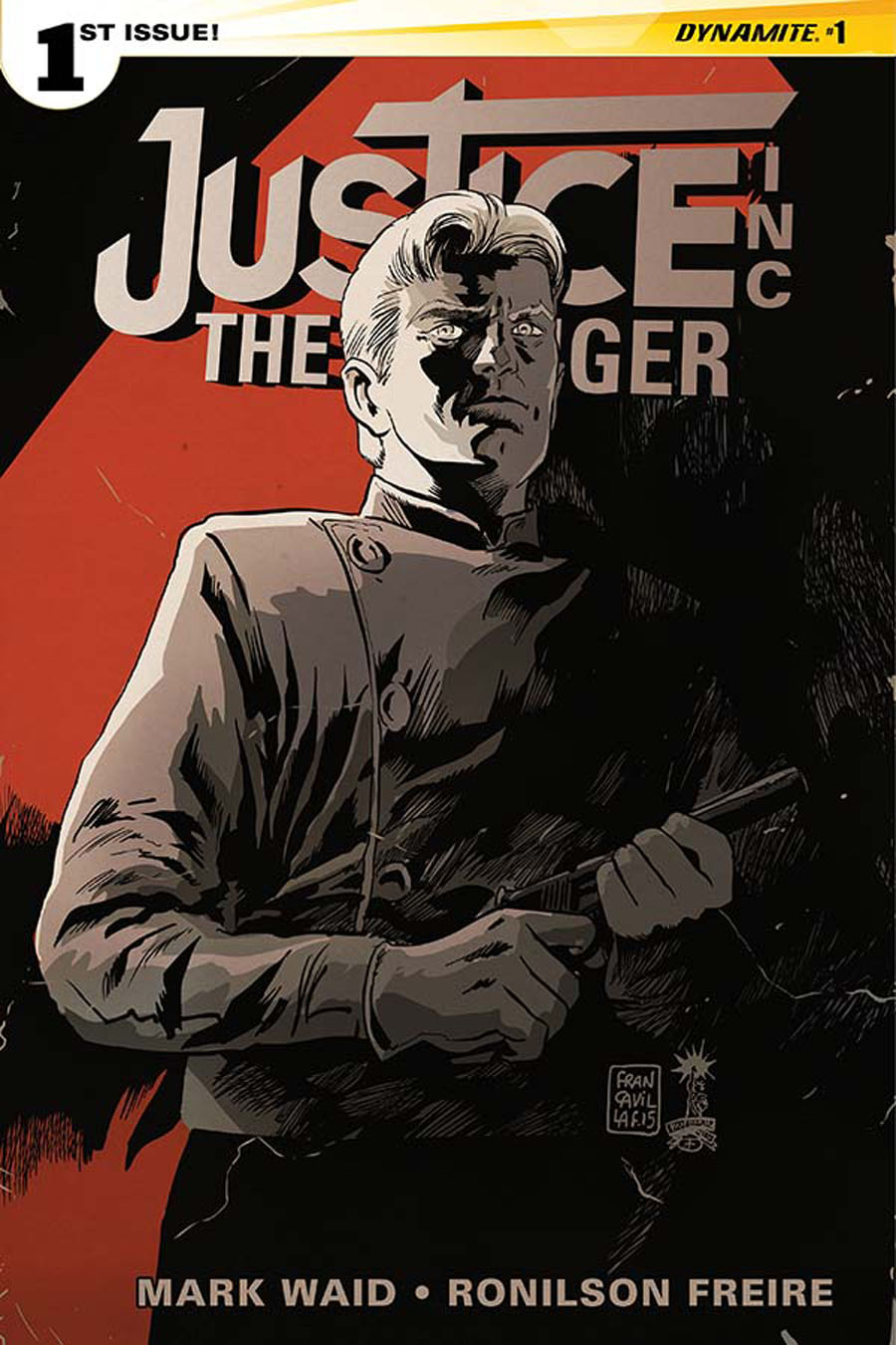 Justice Inc The Avenger #1 Cover C Regular Francesco Francavilla Cover