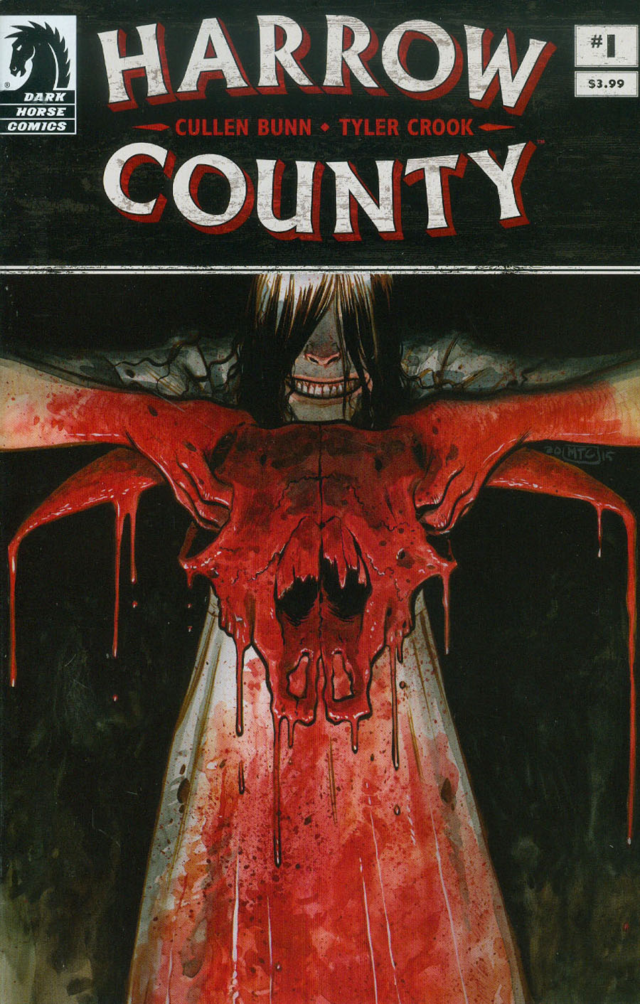 Harrow County #1 Cover B 2nd Ptg Tyler Crook Variant Cover