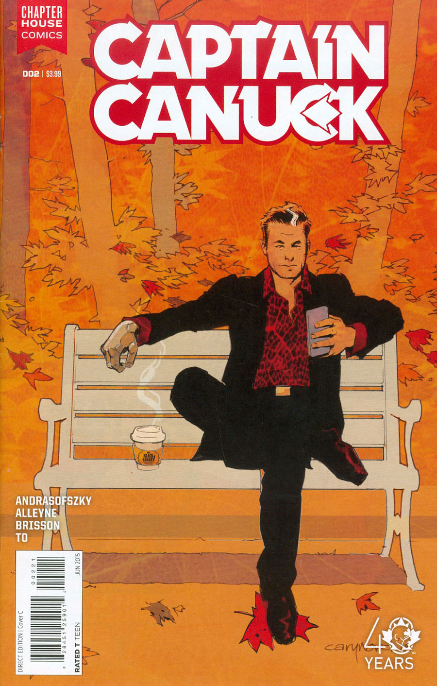 Captain Canuck Vol 2 #2 Cover D Incentive Cary Nord Variant Cover