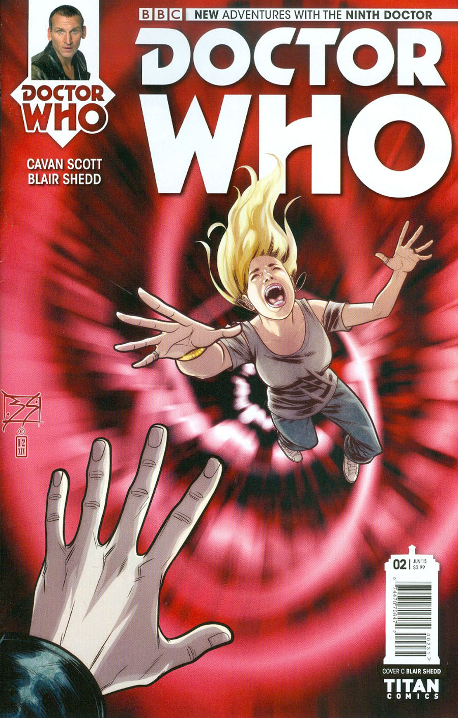 Doctor Who 9th Doctor #2 Cover C Incentive Shedd Variant Cover