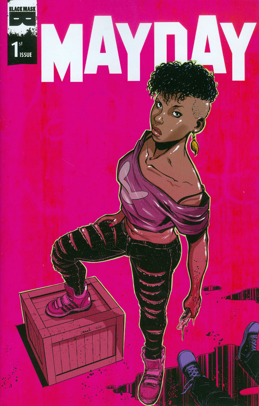 Mayday (Black Mask Comics) #1 Cover B 2nd Ptg Amancay Nahuelpan Variant Cover