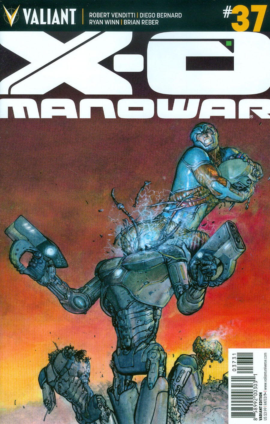 X-O Manowar Vol 3 #37 Cover C Incentive Das Pastoras Variant Cover
