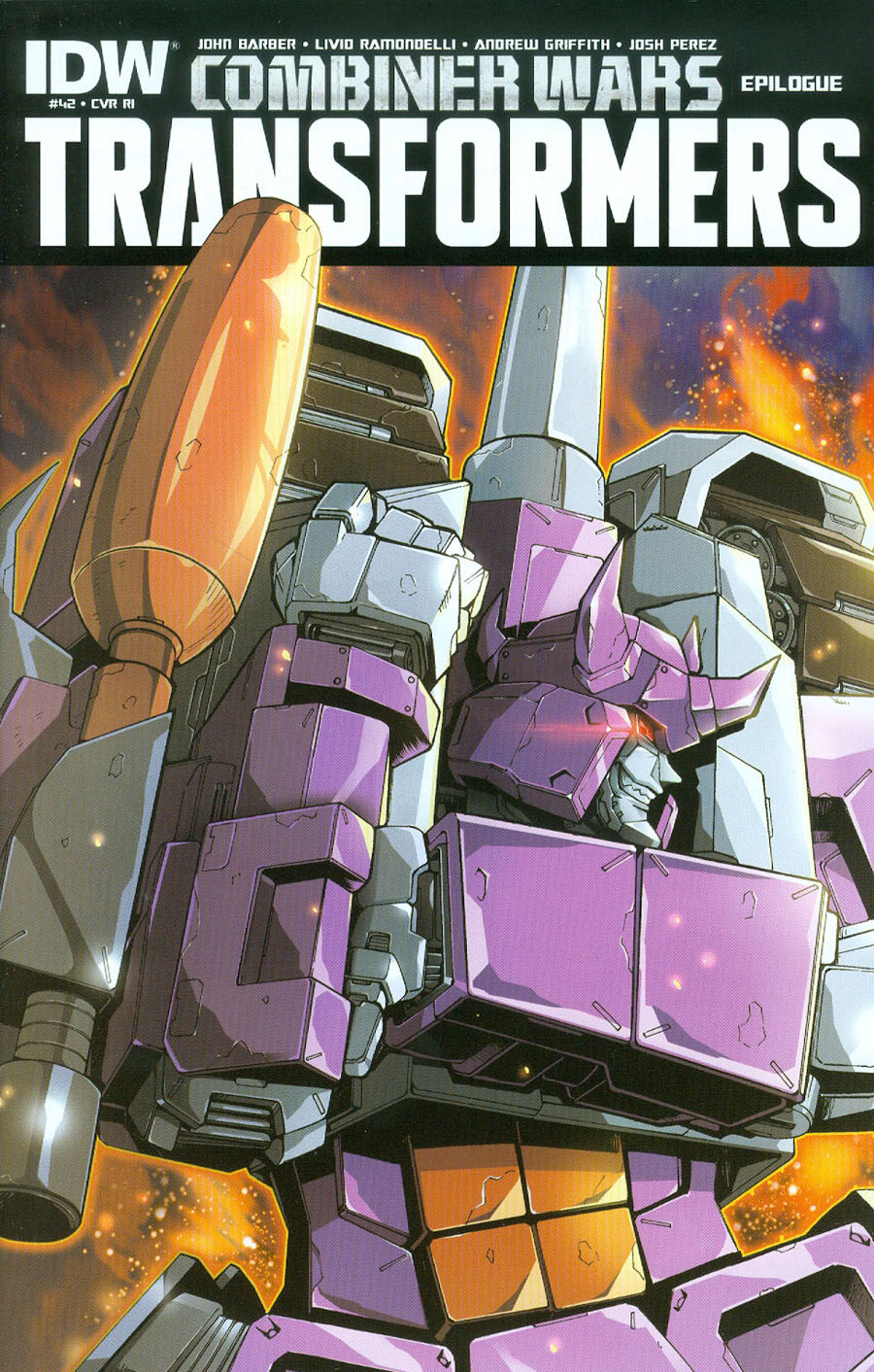 Transformers Vol 3 #42 Cover C Incentive Naoto Tsushima Variant Cover (Combiner Wars Epilogue)