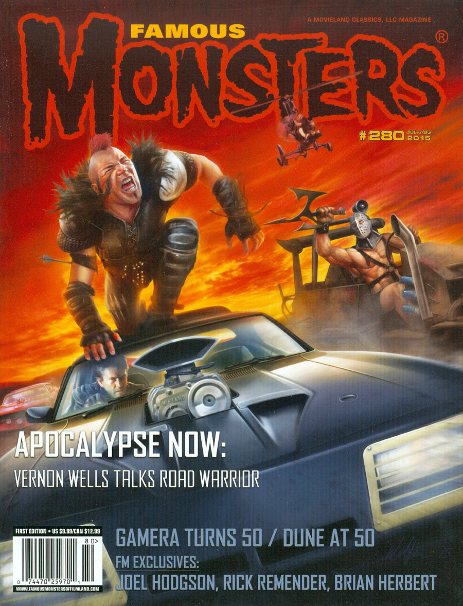 Famous Monsters Of Filmland #280 Jul / Aug 2015 Newsstand Edition