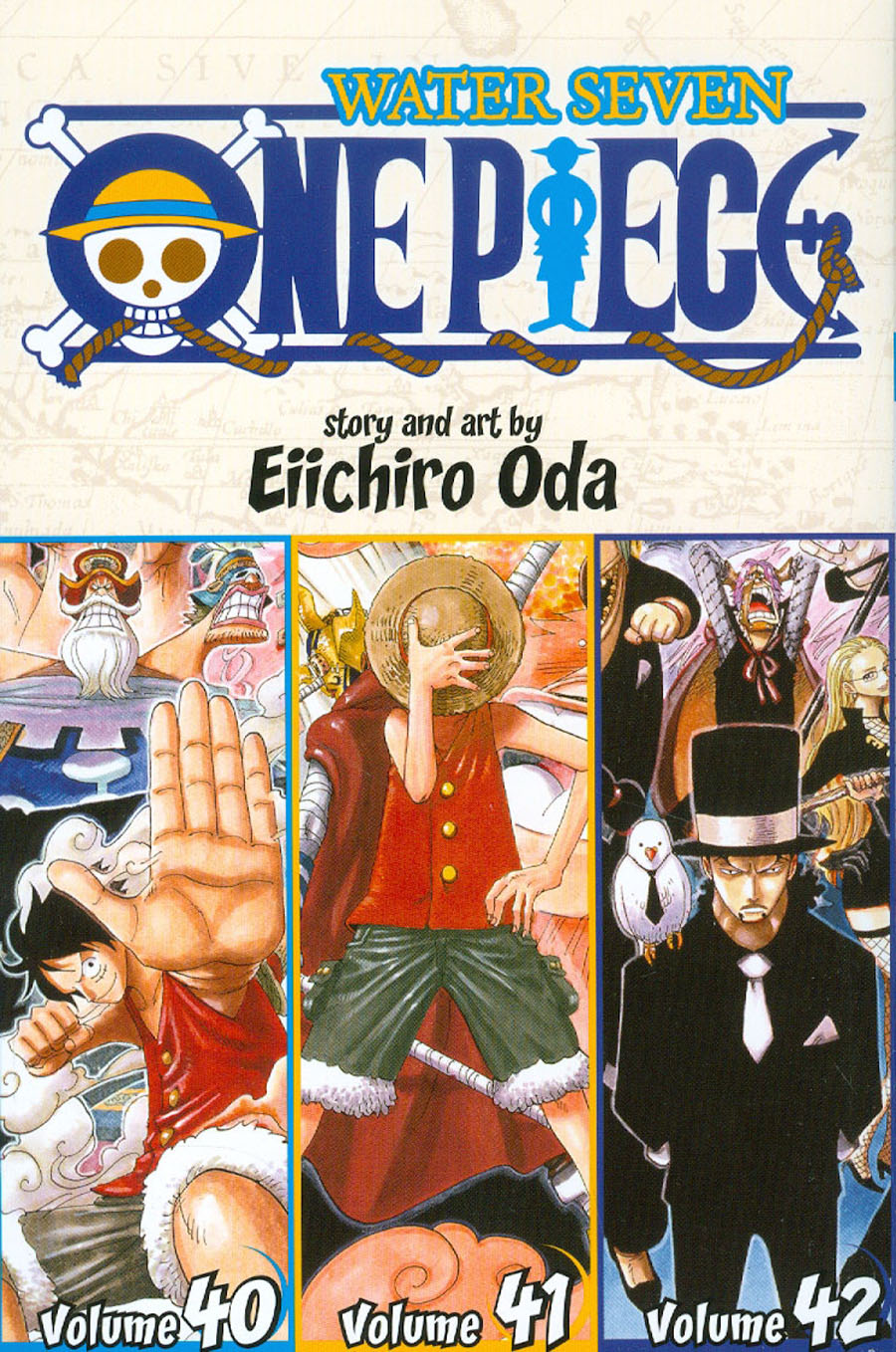 One Piece Water Seven 40-41-42 TP