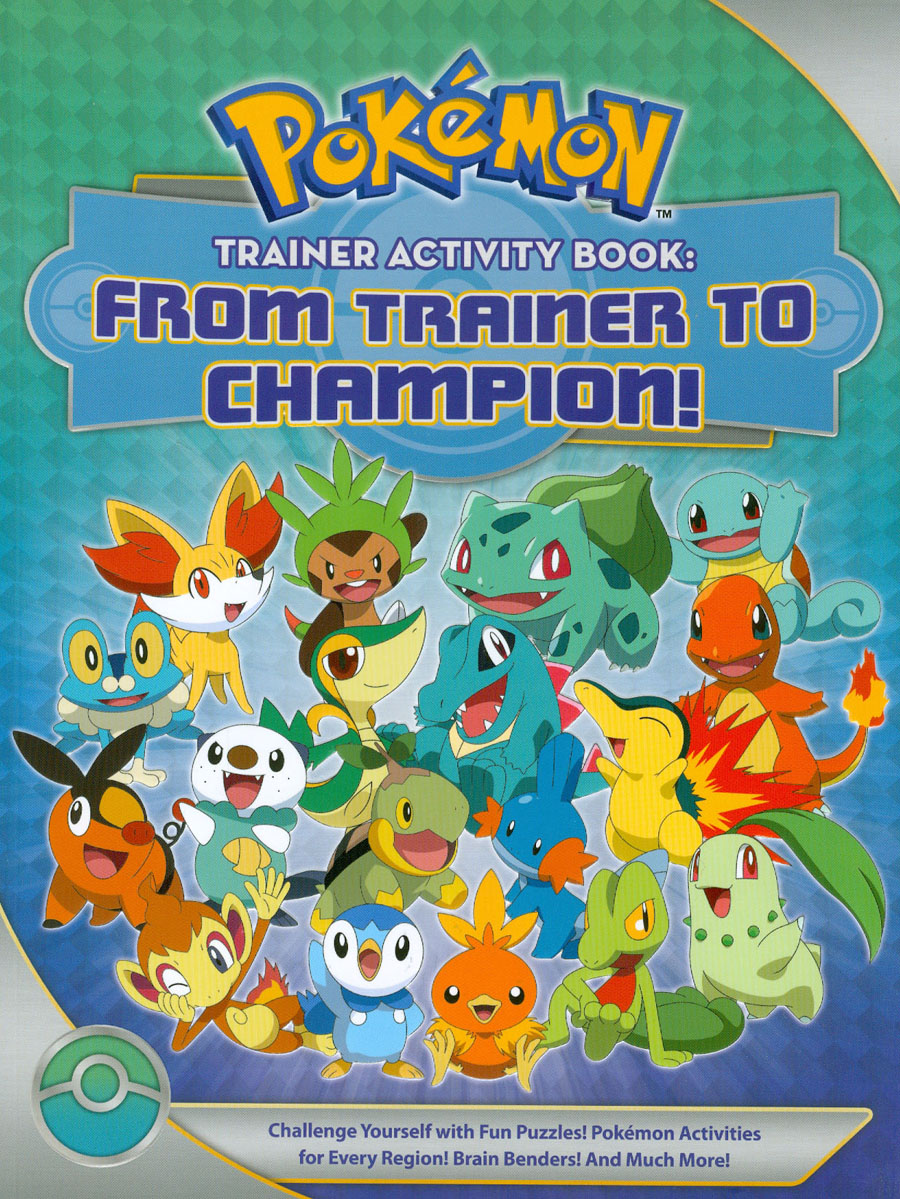Pokemon Trainer Activity Book From Trainer To Champion TP