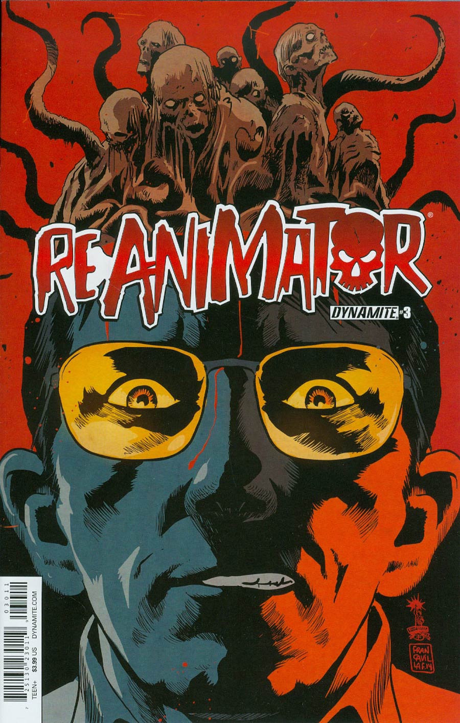 Re-Animator #3 Cover A Regular Francesco Francavilla Cover