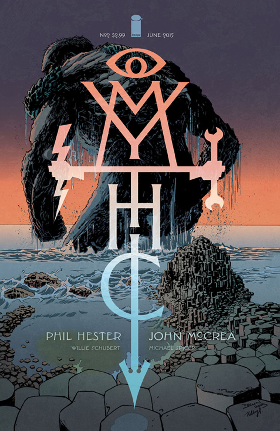 Mythic #2 Cover B Declan Shalvey