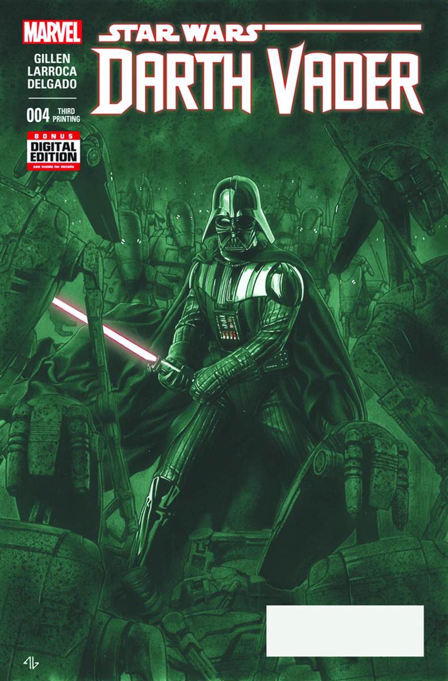 Darth Vader #4 Cover D 3rd Ptg Adi Granov Variant Cover