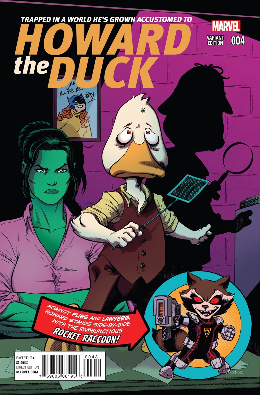Howard The Duck Vol 4 #4 Cover C Incentive Ed McGuinness Variant Cover