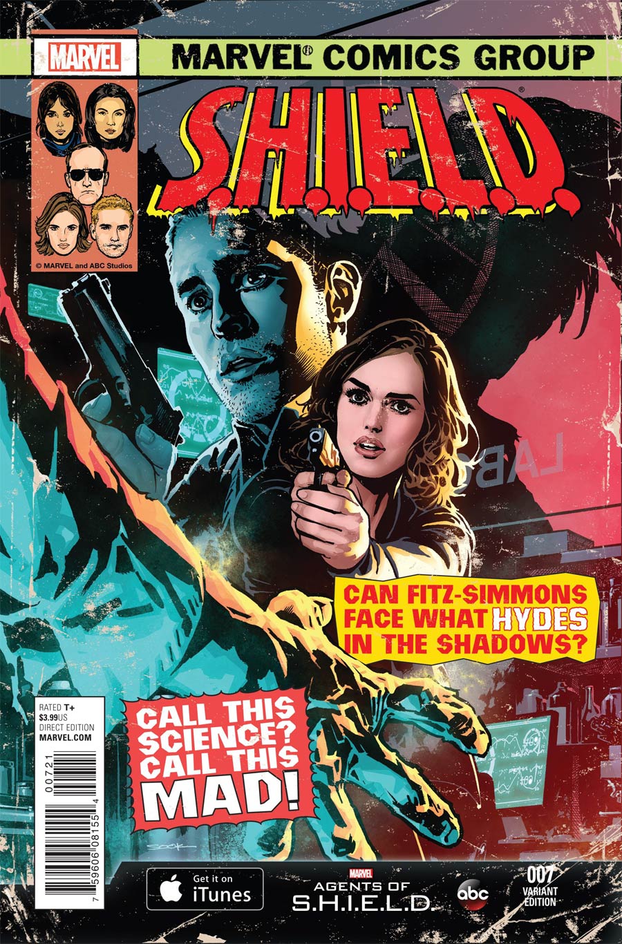 S.H.I.E.L.D. Vol 4 #7 Cover C Incentive Marvels Agents Of S.H.I.E.L.D. Variant Cover