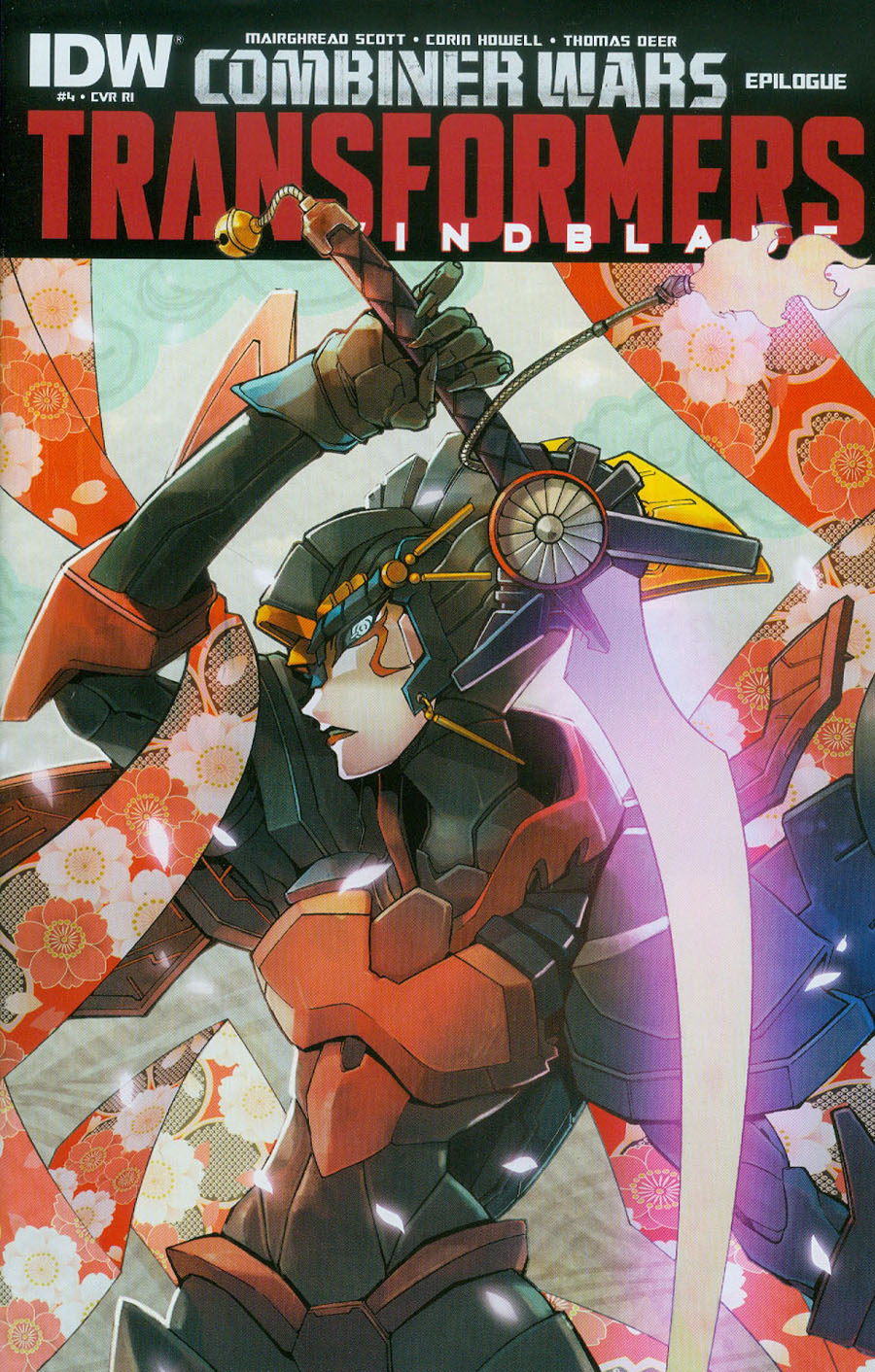 Transformers Windblade Combiner Wars #4 Cover C Incentive Naoto Tsushima Variant Cover (Combiner Wars Epilogue)