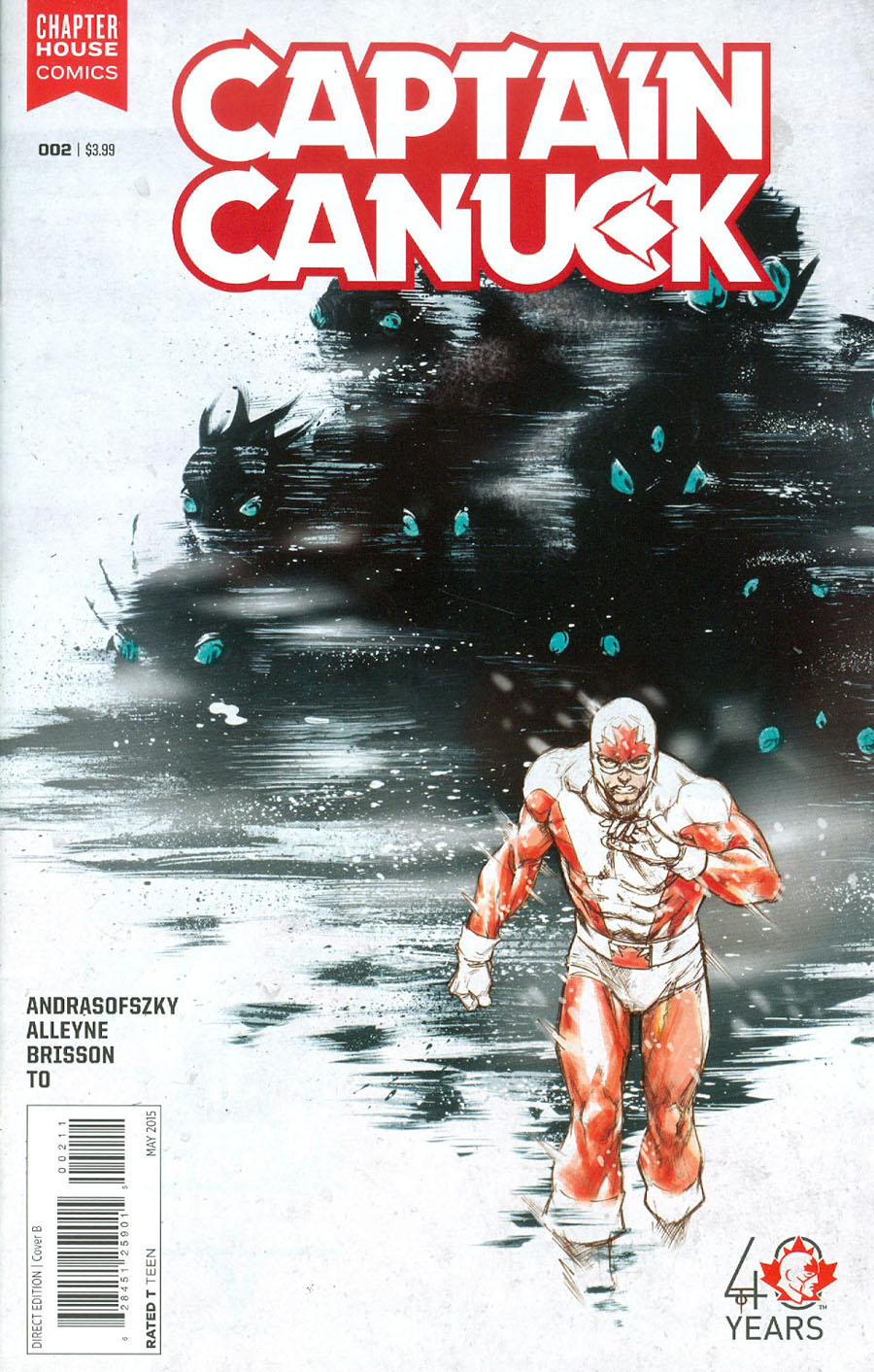 Captain Canuck Vol 2 #2 Cover B Regular Marcus To Cover