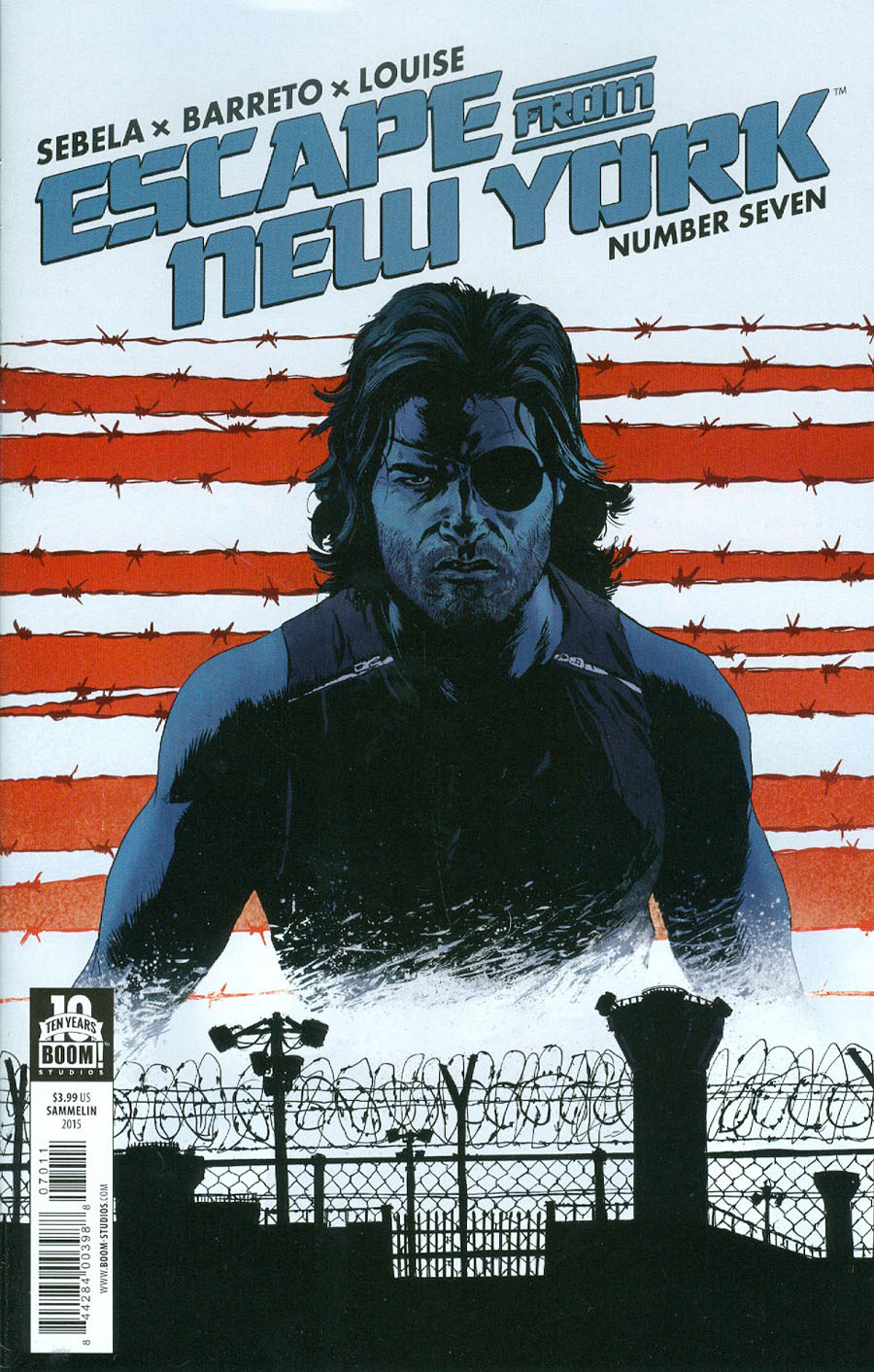 Escape From New York #7 Cover B Regular Robert Sammelin Cover
