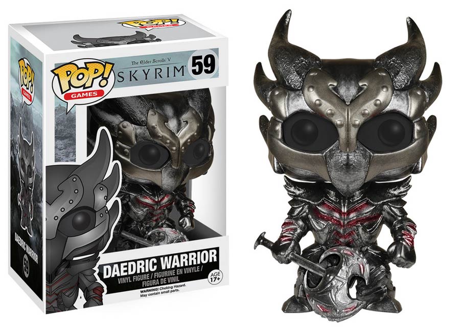 POP Games 59 Skyrim Daedric Warrior Vinyl Figure