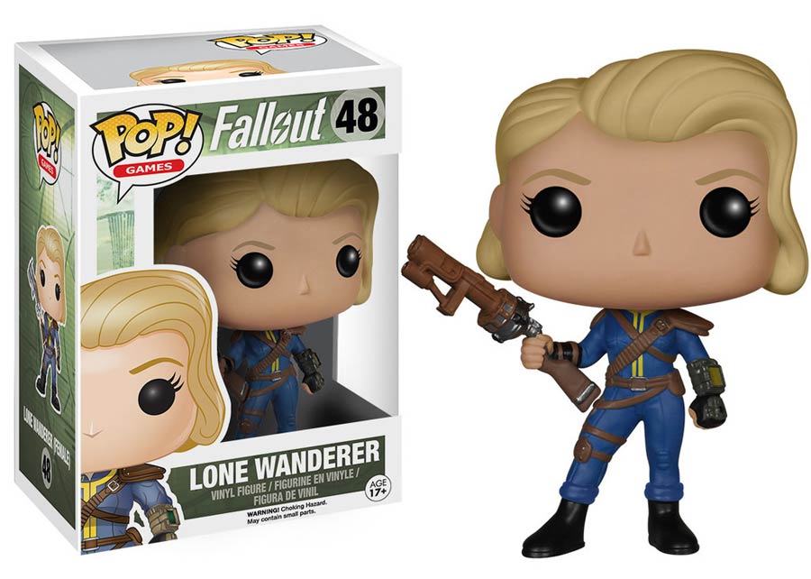POP Games 48 Fallout Lone Wanderer Female Vinyl Figure