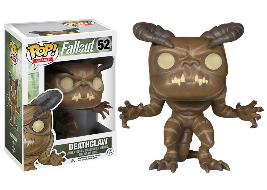 POP Games 52 Fallout Deathclaw Vinyl Figure