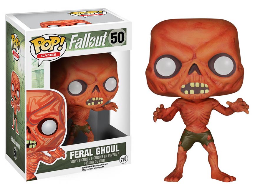 POP Games 50 Fallout Feral Ghoul Vinyl Figure