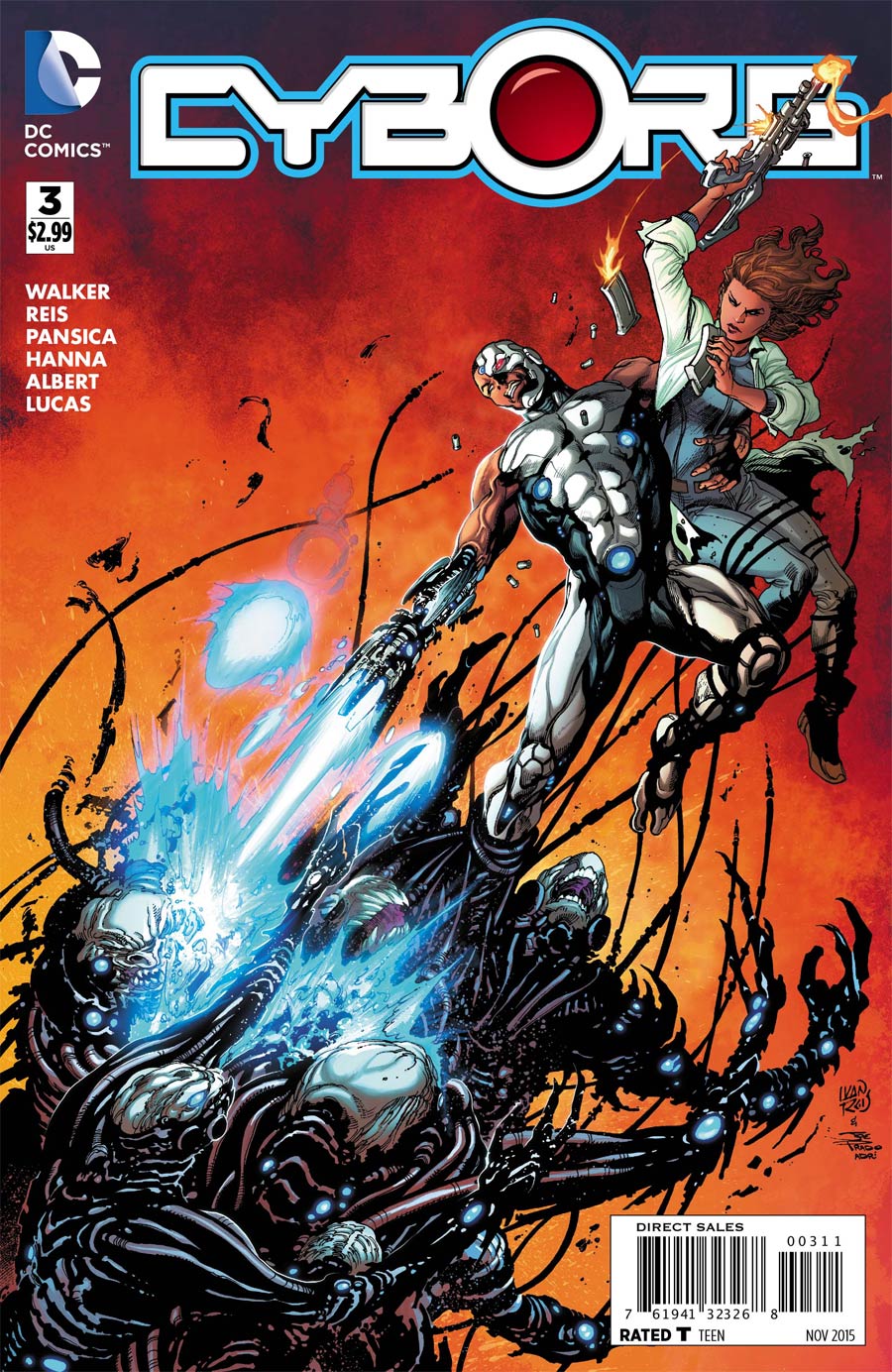 Cyborg #3 Cover A Regular Ivan Reis Cover