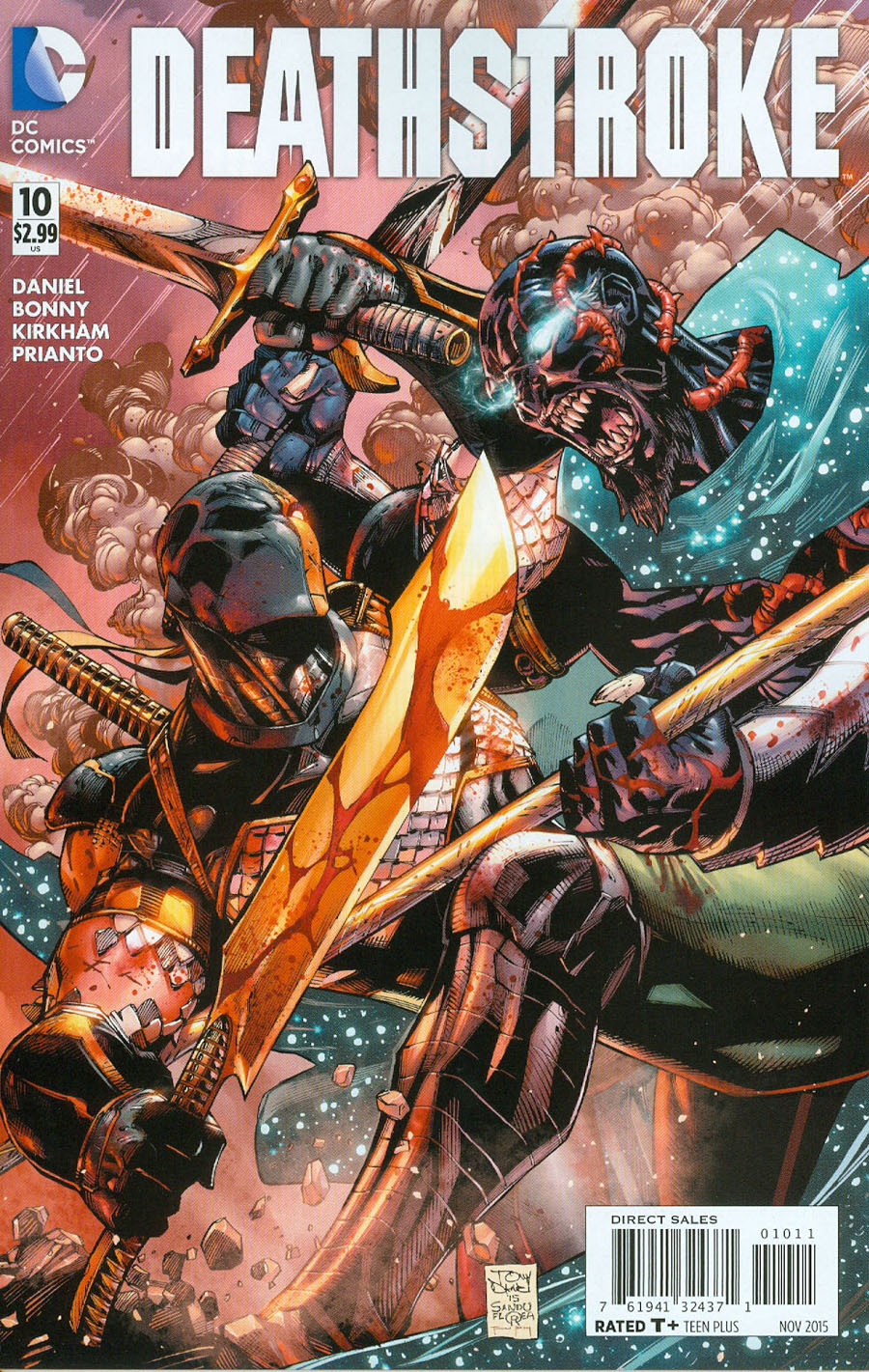 Deathstroke Vol 3 #10 Cover A Regular Tony S Daniel Cover