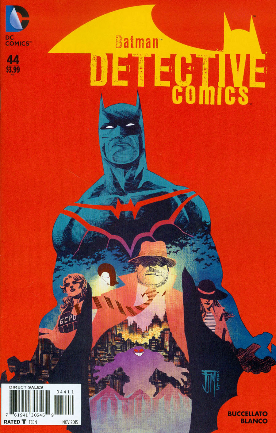Detective Comics Vol 2 #44 Cover A Regular Francis Manapul Cover