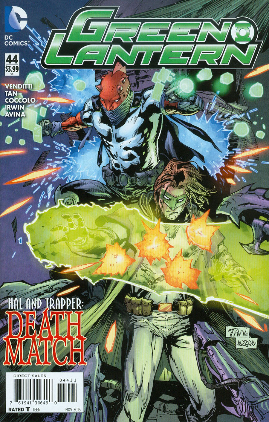 Green Lantern Vol 5 #44 Cover A Regular Billy Tan Cover