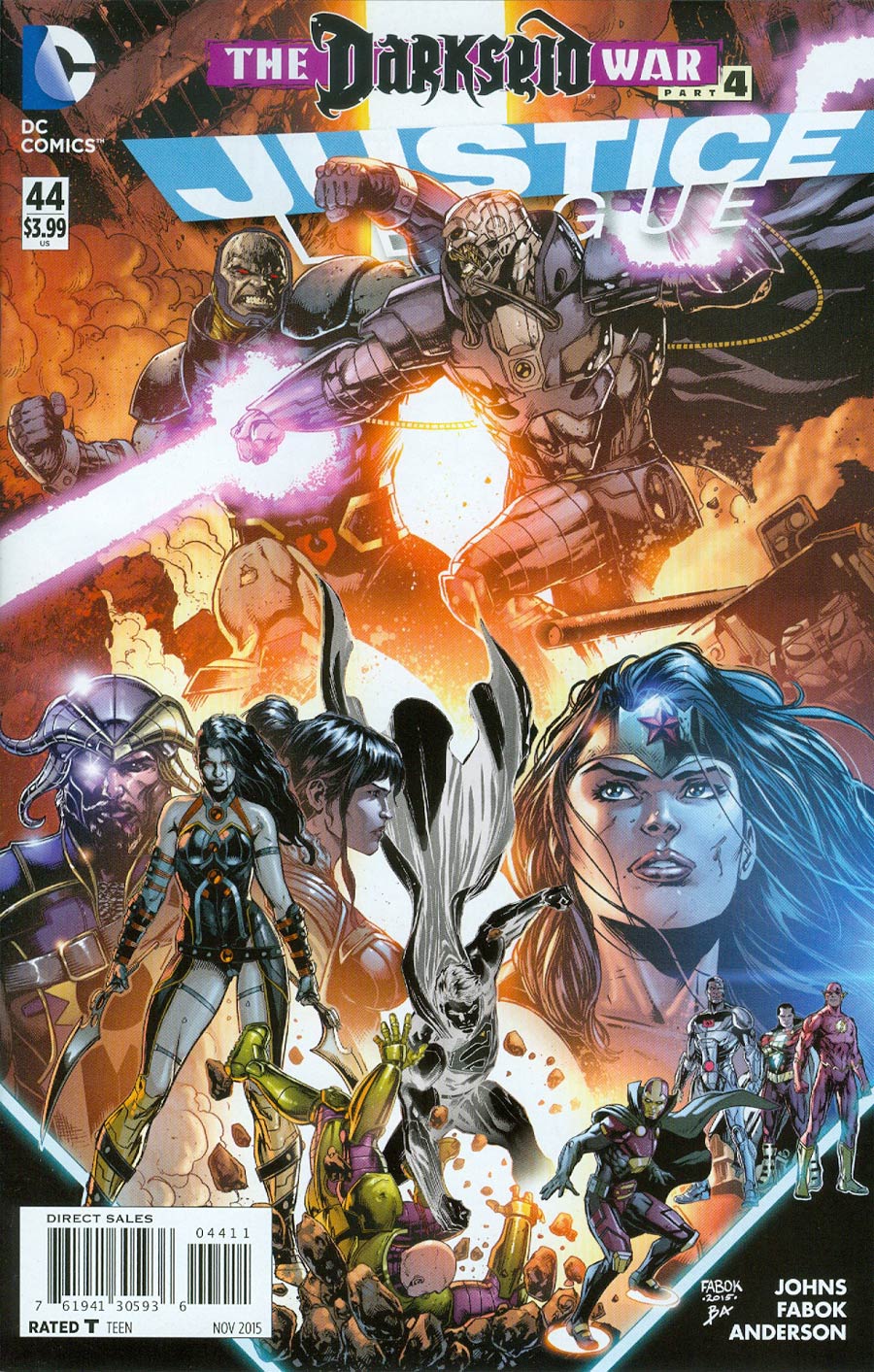 Justice League Vol 2 #44 Cover A Regular Jason Fabok Cover