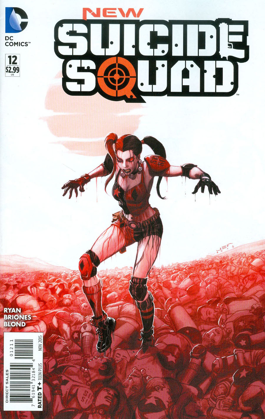 New Suicide Squad #12 Cover A Regular Juan Ferrerya Cover