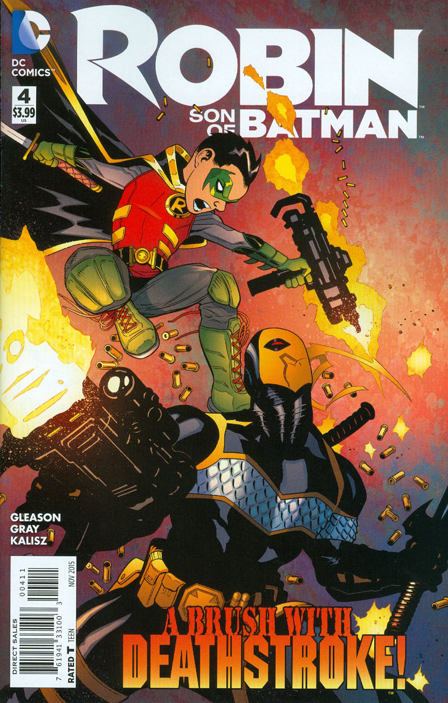 Robin Son Of Batman #4 Cover A Regular Patrick Gleason Cover