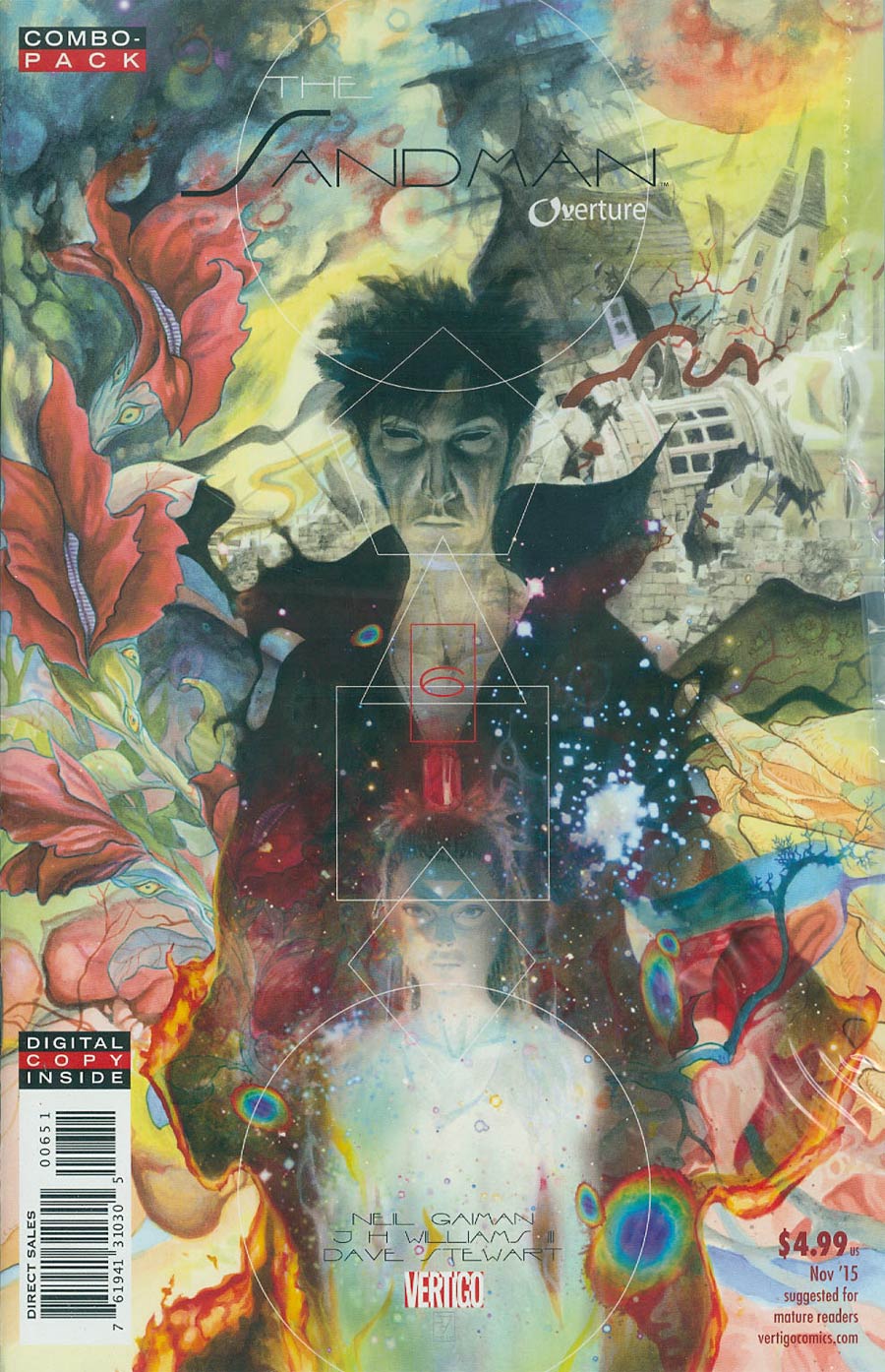 Sandman Overture #6 Cover C Combo Pack With Polybag