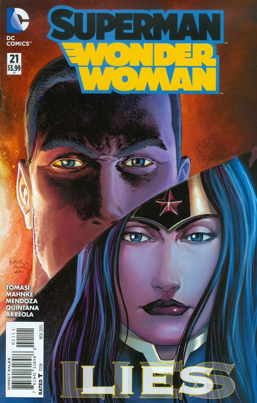 Superman Wonder Woman #21 Cover A Regular Aaron Kuder Cover (Truth Tie-In)