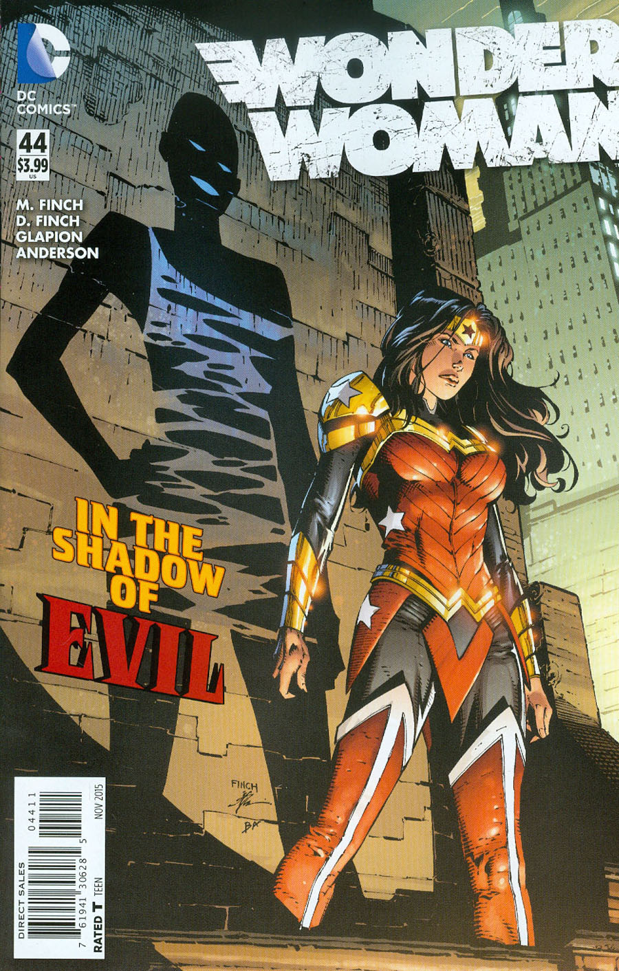 Wonder Woman Vol 4 #44 Cover A Regular David Finch Cover