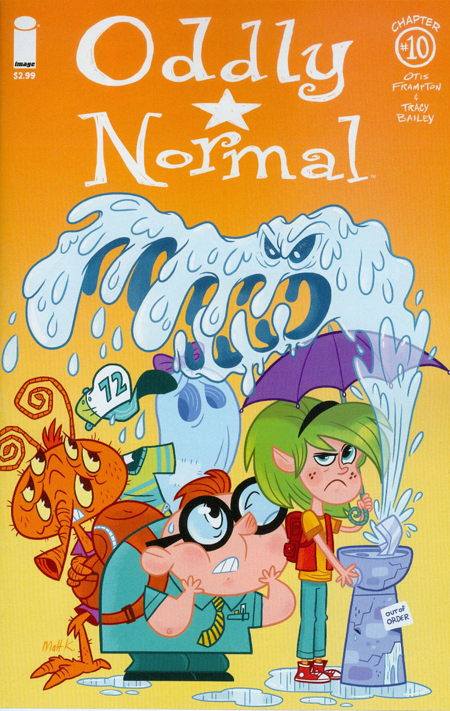 Oddly Normal Vol 2 #10 Cover B Matt Kaufenberg